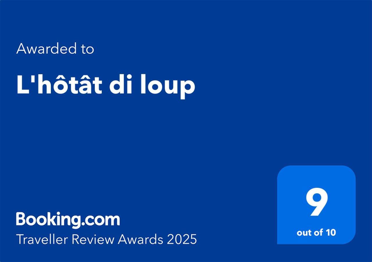 L'Hotat Di Loup Bed & Breakfast Courtedoux Eksteriør bilde